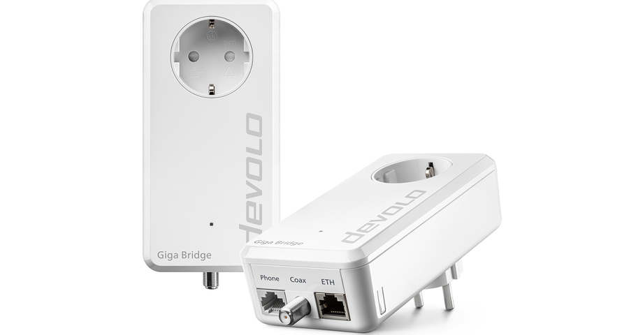 Inhouse-Verteilung von FTTH-Anschlüssen: Die devolo Giga Bridge mit Multipoint Funktion auf der FTTH Conference in Wien Inhouse-Verteilung von FTTH-Anschlüssen: Die devolo Giga Bridge mit Multipoint Funktion auf der FTTH Conference in Wien